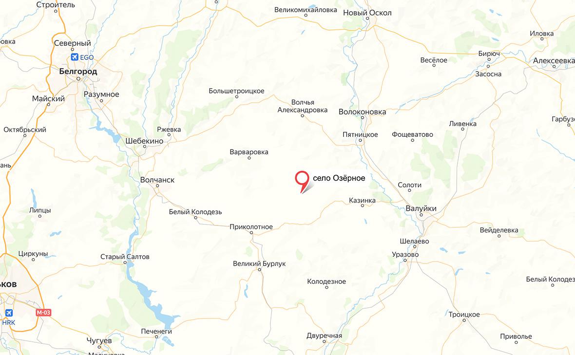 Российские войска заняли Озерное в Харьковской области