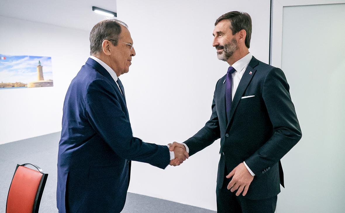 Словацкий министр ответил на критику после встреч с Лавровым