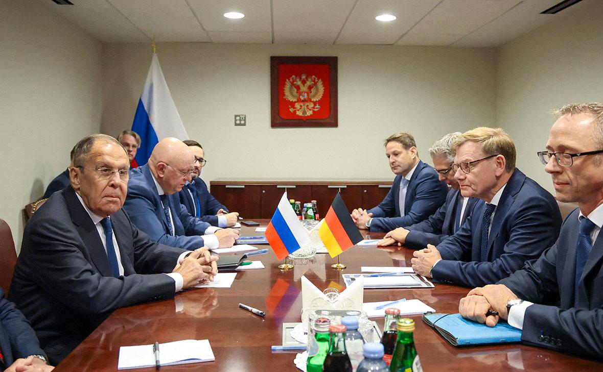 Песков оценил значение встречи Лаврова с главой МИД Германии