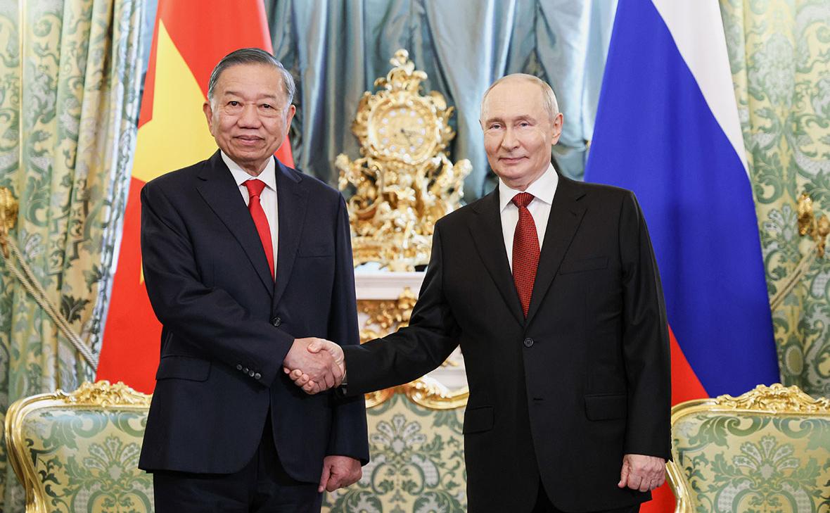 Путин анонсировал введение безвизового режима для граждан Вьетнама