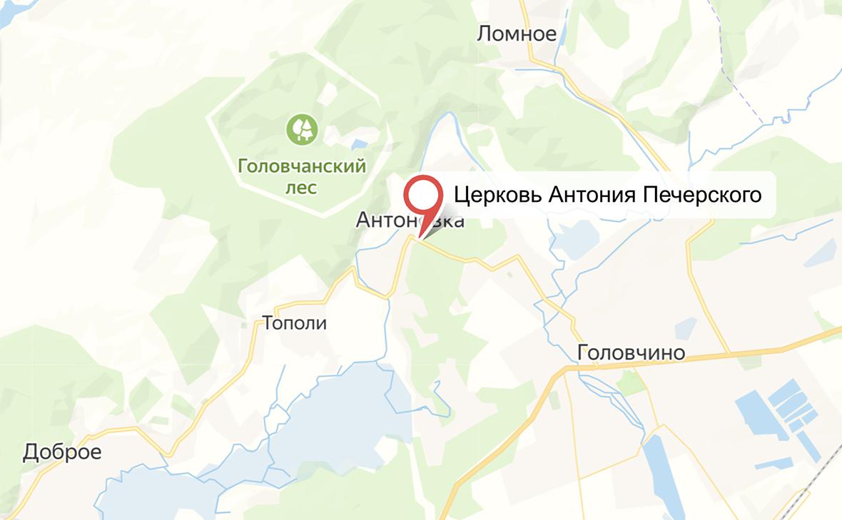 В Белгородской области из-за атак ВСУ поврежден храм Антония Печерского