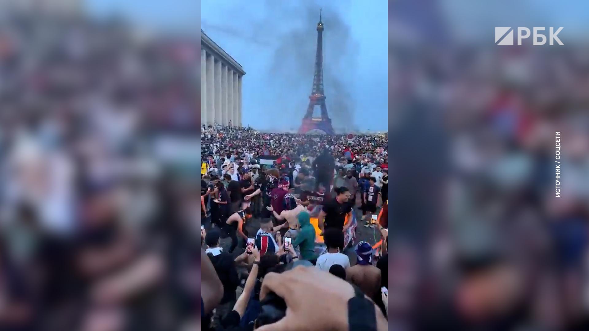 Молодежные протесты и беспорядки во Франции. Видео