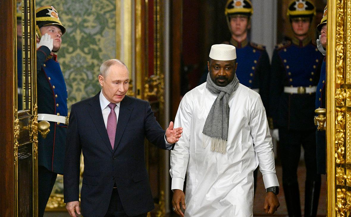 Путин поблагодарил главу Мали за внимание к изучению русского языка