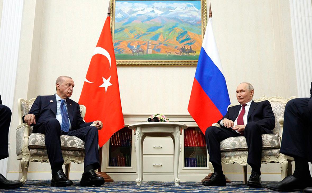 Встреча Путина и Эрдогана продлилась втрое дольше, чем планировалось