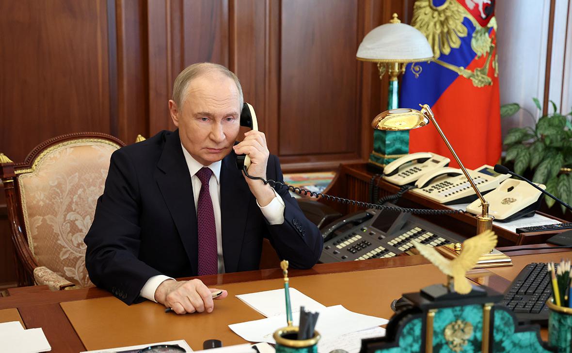 Песков анонсировал международный телефонный разговор Путина