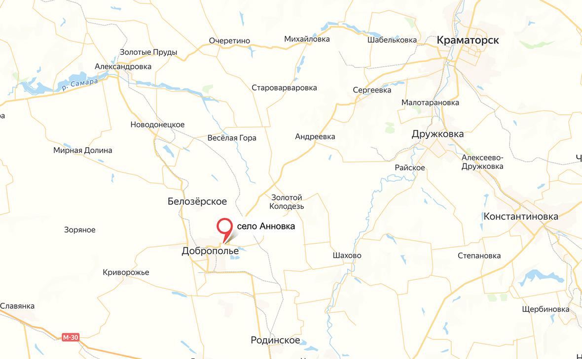 Российские войска заняли Анновку в ДНР
