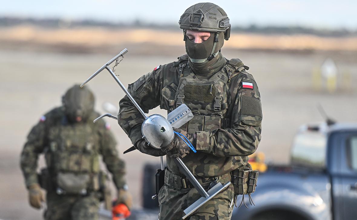 Упавший в Польше дрон принадлежал местному военному институту ВВС