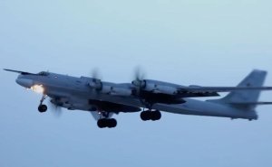 Минобороны сообщило о крушении самолета Ту-95