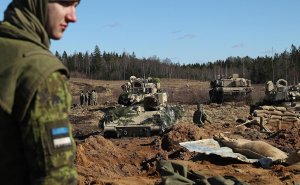 Эстония начала военные учения вместе с силами НАТО на границе с Россией