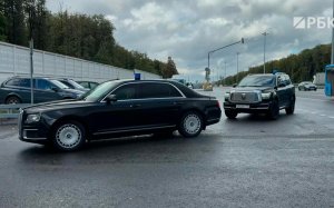 Кортеж с Уиткоффом и Кушнером выехал из аэропорта в Москву. Видео