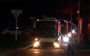 Пожелавшие уехать на Украину жители Алешек вылетели в Белоруссию