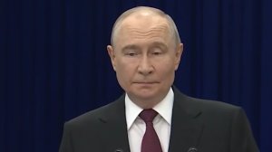 Пресс-конференция Путина после саммита ШОС в Бишкеке. Видео