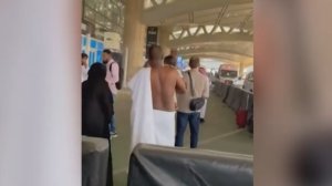 Последствия атаки на аэропорт Эр-Рияда. Видео