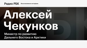 Интервью Алексея Чекункова телеканалу РБК. Полное видео