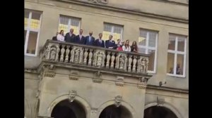 Рютте и Мерца освистали после вручения премии за сохранение мира. Видео