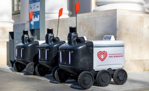 Роботы-доставщики перевезли более трех тонн грузов в московских больницах